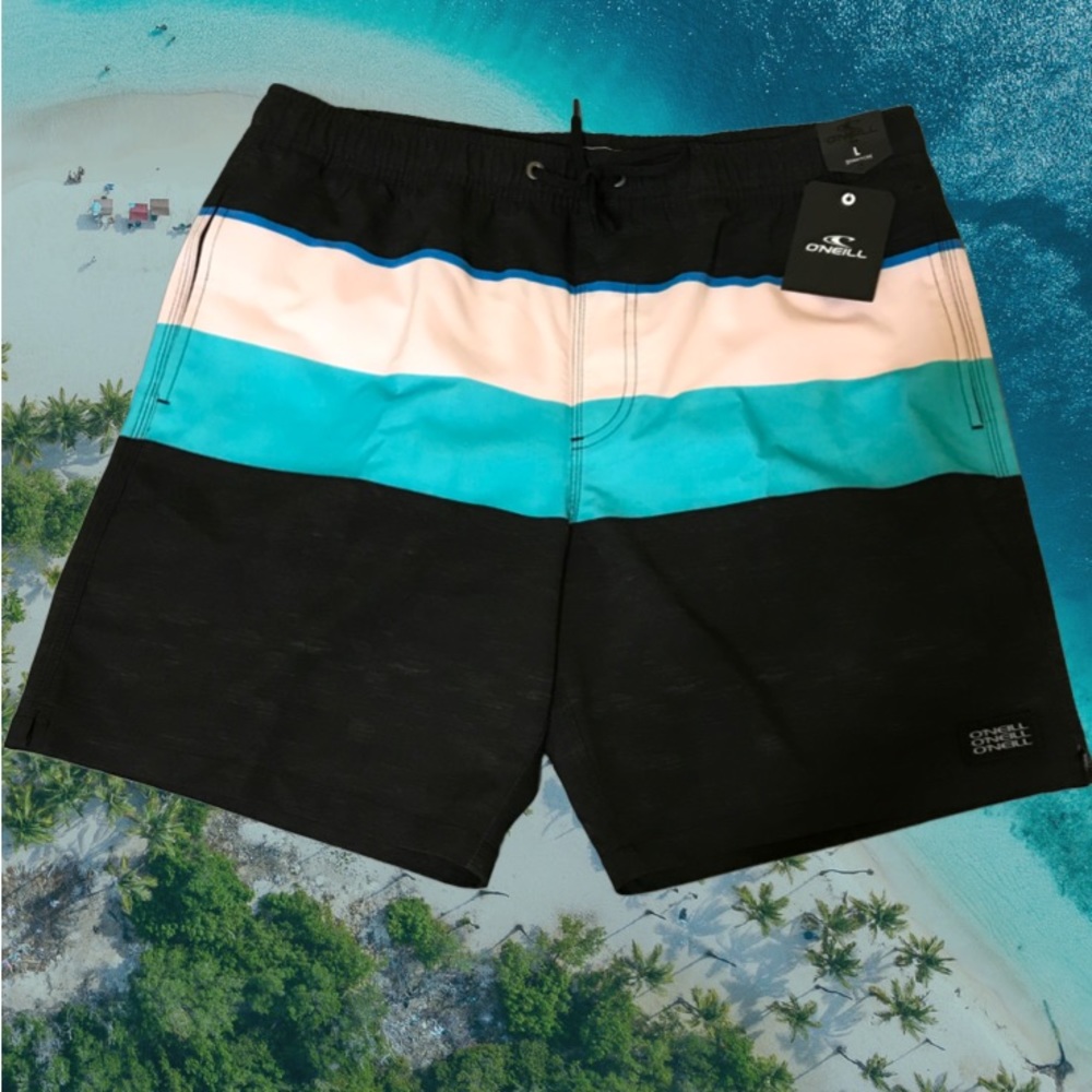 O’Neill Men’s Smash Up Volley Swim/Board Shorts